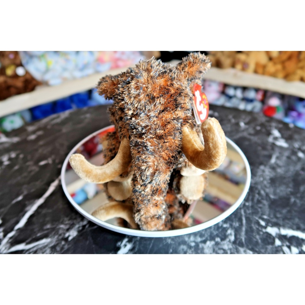 TY Beanie Baby - Giganto the Wooly Mammoth | MWMT | Vintage | Rare